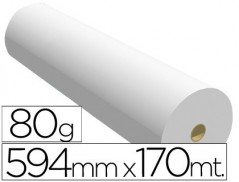 PAPEL REPROGRAFIA PARA PLANOS 80 GRS. 594 MM X 170 MTS