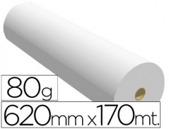 PAPEL REPROGRAFIA PARA PLANOS 80 GRS. 620 MM X 170 MTS