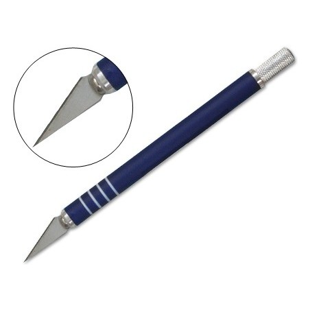 X-ACTO BISTURI Q-CONNECT C/CABO SUAVE E TAMPA DE SEG.