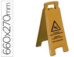 AVISO PLASTICO Q-CONNECT SINALIZACAO PISO ESCORREGADIO