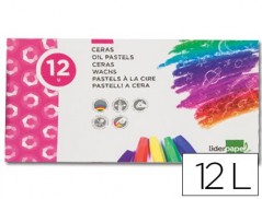LAPIS CERA LIDERPAPEL 12 CORES