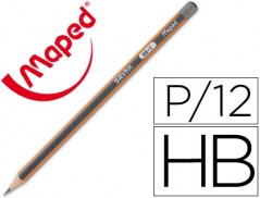 12un LAPIS GRAFITE HB BLACKPEPS DA MAPED