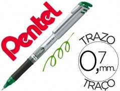 12un ROLLER PENTEL BL17 ENERGEL PONTA METAL VERDE