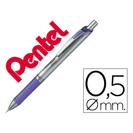 12un LAPISEIRA PENTEL PL75 0,5MM VIOLETA