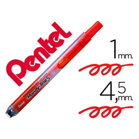 12un MARCADOR PENTEL SXS15 FLUORESCENTE RETRACTIL LARANJA