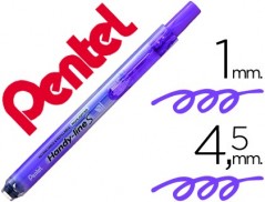 12un MARCADOR PENTEL SXS15 FLUORESCENTE RETRACTIL VIOLETA