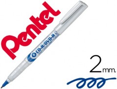 12un MARCADOR PENTEL NMS51 CD/DVD PERMANENTE AZUL
