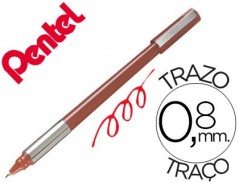 12un ROLLER PENTEL BK708 VERMELHO