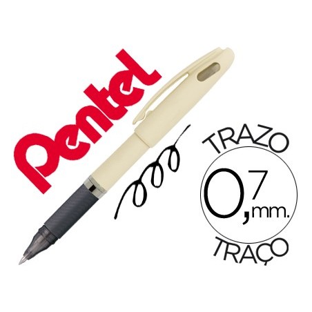 12un ROLLER PENTEL TRADIO CREME