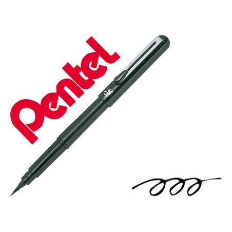 12un PINCEL PENTEL TINTA DA CHINA