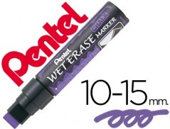 12un MARCADOR PENTEL WET ERASE 56 VIOLETA