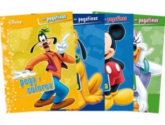 24un CONTO COM AUTOCOLANTE E ATIVIDADES DISNEY