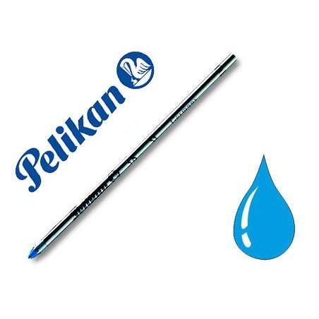 5un RECARGA ESFEROGRAFICA PELIKAN CURTA MODELO 38 METALICO C