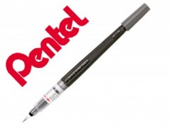 BLISTER PINCEL COM TINTA A BASE DE AGUA PENTEL GFL CINZENTO