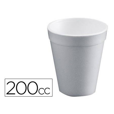 COPO TERMICO DE POLIEXPAN 200CC EMBALAGEM DE 25