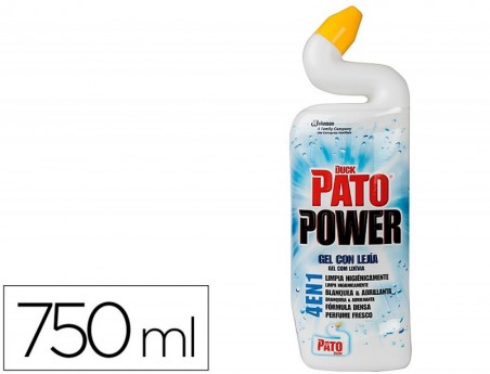 LIMPA SANITAS PATO FORMULA 4 EM GEL COM LEXIVIA 750 ML