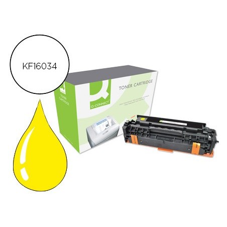 TONER Q-CONNECT COMPATIVEL HP CE412A COR LASERJET M351A / 45