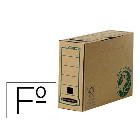 CAIXA ARQUIVO DEFINITIVO FELLOWES FOLIO CARTAO RECICLADO LOM