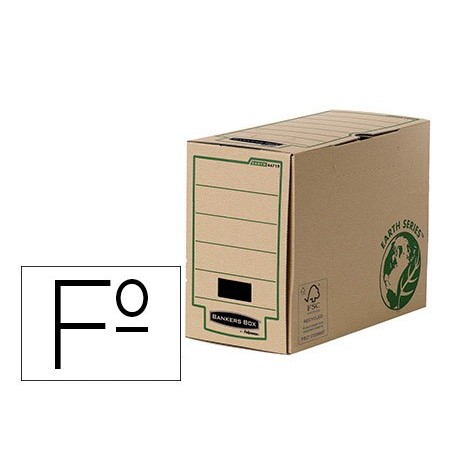 CAIXA ARQUIVO DEFINITIVO FELLOWES FOLIO CARTAO RECICLADO LOM