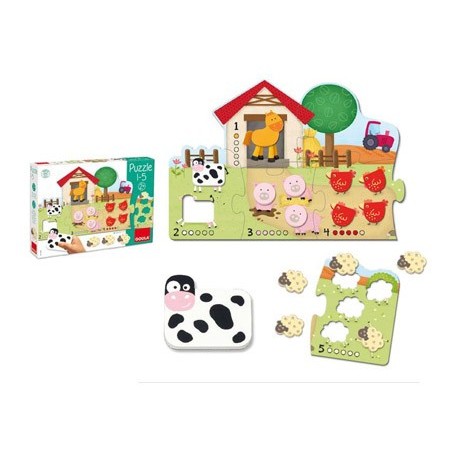 PUZZLE GOULA 1-5 21 PEÇAS
