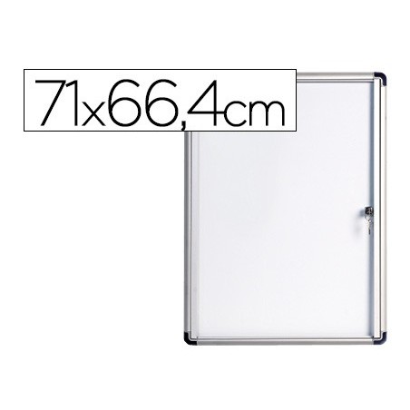 VITRINA DE ANUNCIOS  BI-OFFICE FUNDO MAGNETICO EXTRAPLANA DE