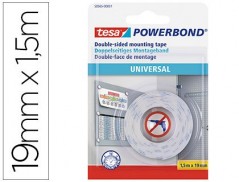 FITA ADESIVA TESA DUPLA FACE POWERBOND UNIVERSAL USO INTERIO