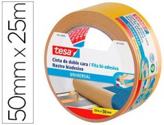 FITA ADESIVA TESA DUPLA FACE UNIVERSAL 25 M X 50 MM