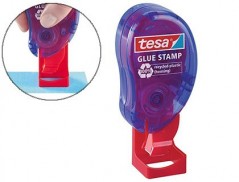 8un FITA ADESIVA TESA DUPLA FACE GLUE STAMP 10 M X 8,4 MM
