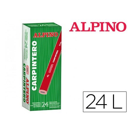 LAPIS ALPINO CARPINTEIRO CAIXA DE 24 UNIDADES