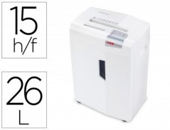 DESTRUIDORA DE DOCUMENTOS HSM SHREDSTAR X15 CAPACIDADE DE CO