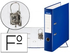 ARCHIVADOR DE PALANCA ESSELTE CARTON FORRADO PVC FOLIO LOMO