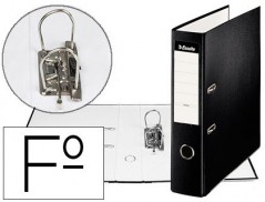 ARCHIVADOR DE PALANCA ESSELTE CARTON FORRADO PVC FOLIO LOMO