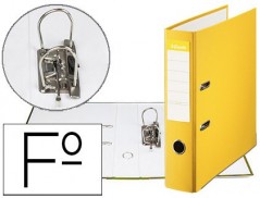 ARCHIVADOR DE PALANCA ESSELTE CARTON FORRADO PVC FOLIO LOMO