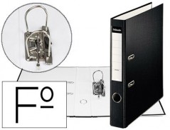 ARCHIVADOR DE PALANCA ESSELTE CARTON FORRADO PVC FOLIO LOMO