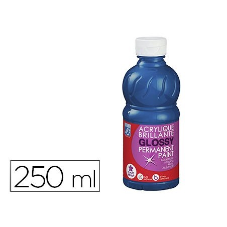 PINTURA ACRILICA L&B BRILHO AZUL PRIMARIO BOIAO DE 250 ML