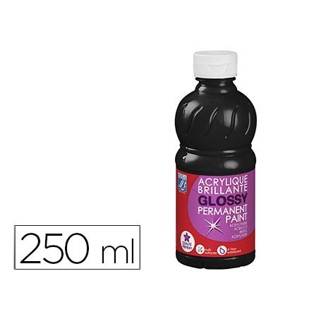 PINTURA ACRILICA L&B BRILHO PRETO BOIAO DE 250 ML