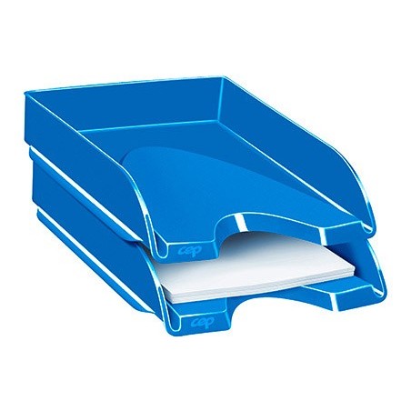 TABULEIRO SECRETARIA CEP PLASTICO AZUL 257X348X66 MM