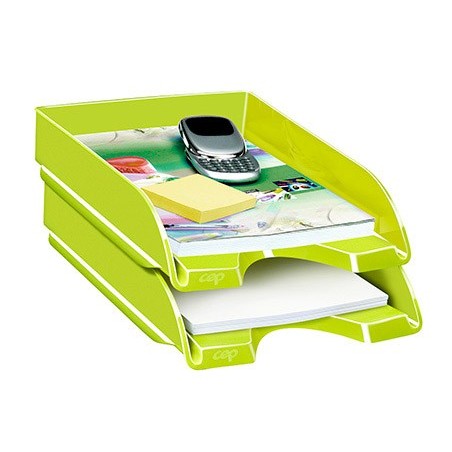 TABULEIRO SECRETARIA CEP PLASTICO VERDE 257X348X66 MM