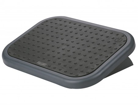 APOIO DE PES AJUSTAVEL Q-CONNECT COM TAPETE DE BORRACHA 450x