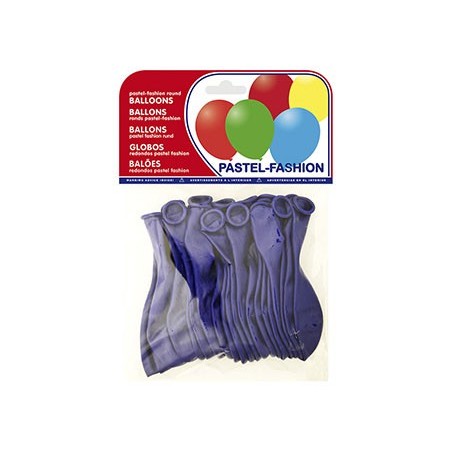 BALOES PASTEL AZUL MARINO BOLSA DE 20 UNIDADES