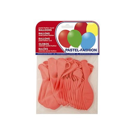BALOES PASTEL ROSA BOLSA DE 20 UNIDADES