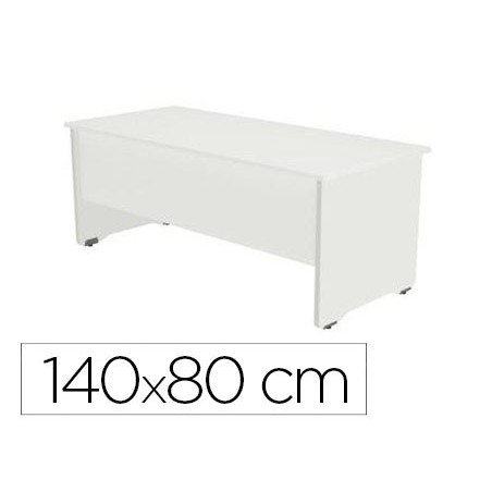 MESA DE ESCRITORIO ROCADA SERIE WORK 140X80 CM ACABAMENTO AW