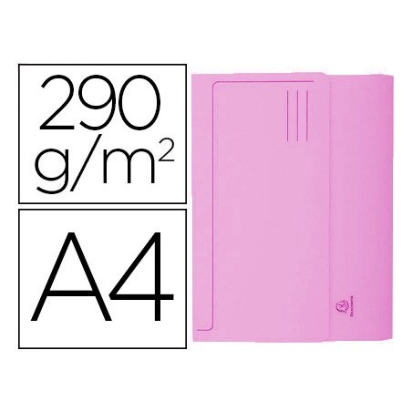 50un CLASSIFICADOR EM CARTOLINA COM BOLSA EXACOMPTA DIN A4 R