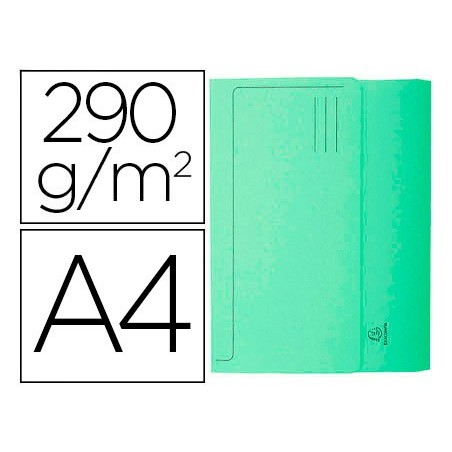 50un CLASSIFICADOR EM CARTOLINA COM BOLSA EXACOMPTA DIN A4 V