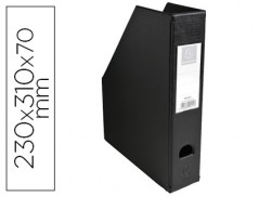 PORTA REVISTAS EXACOMPTA PVC LOMBADA 70MM COR PRETO 230X310X
