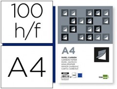 PAPEL QUIMICO LIDERPAPEL FILM AZUL FORMATO A-4 CAIXA DE 100