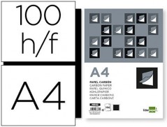 PAPEL QUIMICO LIDERPAPEL FILM PRETO FORMATO A-4 CAIXA DE 100