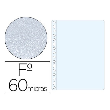 BOLSA CATALOGO ESSELTE FOLIO POLIPROPILENO 60 MC MARTELADA C