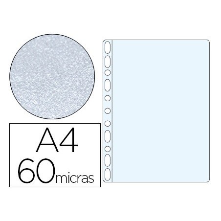BOLSA CATALOGO ESSELTE DIN A4 POLIPROPILENO 60 MC MARTELADA