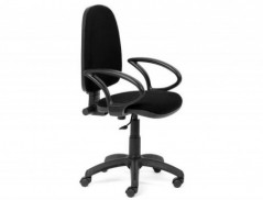 CADEIRA ROCADA COM BRACOS COR PRETO DIAMETRO BASE 610 MM ENC